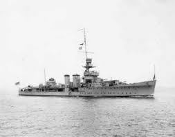 HMS Calcutta (D 82) of the Royal Navy ...
