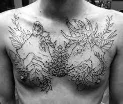 40 Traditional Deer Tattoo Designs For Men Animal Ideas Traditional Deer Tattoo Deer Tattoo Designs Tattoo Designs Men