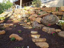 Boulders naturally perform this task. Retaining Walls Costs Less To Do Them Right Than Over
