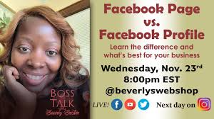 Boss Talk S4 Ep.2: Facebook Pages vs. Facebook Profiles