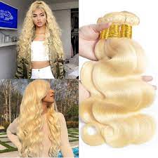 Russian blonde body wave hair extensions are soft, wavy and absolutely beautiful. Amazon Com 613 Bundles Blonde Bundles 9a Grade Brazilian Body Wave 3 Bundles 20 22 24 Inch Blonde Human Hair Bundles 100 Virgin Human Hair Bundles Hair Extensions 613 Bundles Beauty