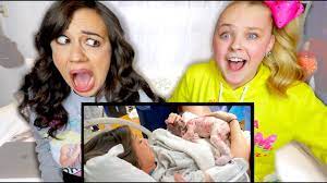 Reacting To Raw Footage Of My Birth With Jojo Siwa Youtube
