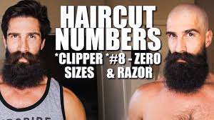A number 3 haircut has 3/8 inch of hair left. Haircut Numbers Hair Clipper Sizes Hair Clipper Guide Youtube