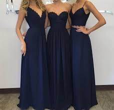 Jim Hjelm Occasions Designed By Hailey Page Navy Bridesmaid Dresses Long Bridesmaid Dresses Bridesmaid