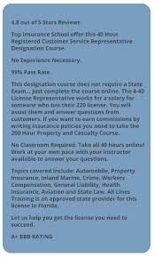 Prepare for your florida life & health insurance license with kaplan financial education's prelicensing 40 hour florida agent license course. Top School 4 40 License Florida 440 Course Top Insurance School