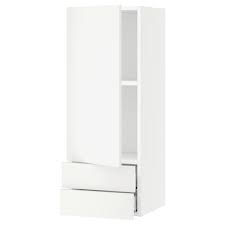 Havsta storage combination w/glass doors, white, 31 7/8x18 1/2x83 1/2. Kitchen Wall Cabinets Various Unit Sizes And Styles Ikea