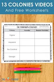 Teaching The 13 Colonies Social Studies In 2020 Social Studies Elementary Social Studies Middle School Homeschool Social Studies