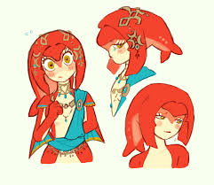 Jedoch waren ihre schuppen rot und nicht blau gefärbt, wie die meisten zoras. Princess Mipha By Alexa Swansom The Legend Of Zelda Breath Of The Wild Know Your Meme