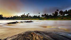 Sri Lanka Tropical Landscape Palms Landscape Pinnawala Rambukkana Asia River 4k Wallpaper Hdwallpaper Wallpaper Tropical Landscaping Sunrise Wallpaper