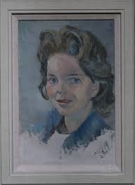 Portrait of the artist's wife Minnie