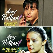 Demi menghidupkan lakon nathan yang bermusuhan dengan ridho, nichol pun rela bermusuhan dengan devano danendra. Box Office Movie Indonesia Twitterissa Jefri Nichol Sebagai Nathan Dan Amanda Rawles Sebagai Salma Dalam Film Dear Nathan Yang Akan Tayang Di Bioskop Pada 23 Maret 2017 Https T Co 3l5nligd3e
