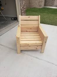 Modern Outdoor 2x4 Chair With Modification Ana White Diy Outdoor Furniture Rustic Outdoor Furniture Patio Chairs Diy