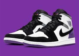 Air Jordan 1 Mid Se Purple 852542 105 Release Info Pochta