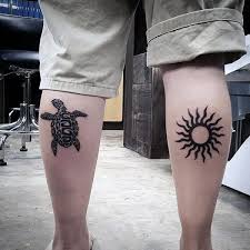 These designs are a great combination of tribal art as well as traditional design. 50 Tribal Sun Tattoo Designs For Men Black Ink Rays