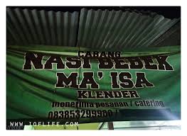 Because it keeps getting crowded every day. Bebek Madura Mak Isa Klender Spanduk Ioflife Flickr