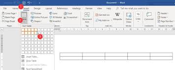 8 Tips Cara Membuat Tabel Di Microsoft Word Yang Sempurna Windowsku