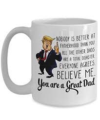 Find the perfect, memorable presents for dad such as a scenic sydney harbour bridge climb or a thrilling v8 experience. 11 Oz President Donald Conservative Republicans Christmas Gift Ideas Funny Novelty Coffee Cup Trump Dad Mug Fathers Day Gifts For Dad Presents Dining Entertaining Home Kitchen