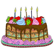 Let Them Eat Cake Fancy Birthday Cakes Food Coloring Pages Cake