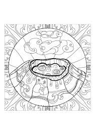 Trail of colors has designed some beautiful free coloring pages for adults that include images of leaves, flowers, dragons, aliens, butterflies, and abstract shapes. Volcano 1 Anti Stress Adult Coloring Pages