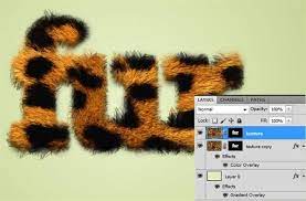 Fur Photoshop Text Effect Tutorials Photoshop Text Effects Photoshop Text Photoshop Tutorial Text