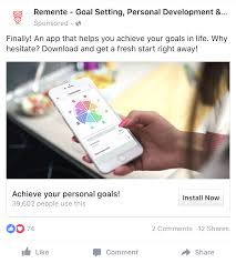 Facebook App Install Ad Examples Facebook Ads Examples Facebook App Fb Ads
