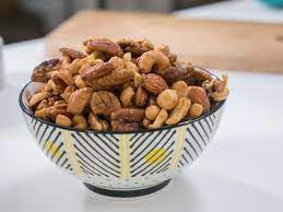 Roasted Cajun Nuts Recipe Cajun Nuts Recipe Food Network Recipes Food