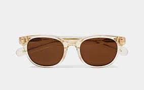 The glasses, made in the transparent material 'zyl acetate', were handmade in japan. The Real Stars Of Ford V Ferrari Are The Sunglasses Insidehook Sunglasses Ferrari Ford