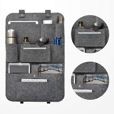 Ixxmind Auto Organizer Stabiler Filz Autositzschoner R Ckenlehnenschutz Auto Kinder R Cksitztasche H Ngeregal Autositz W In 2020 Autositz Organizer Autositz Autos
