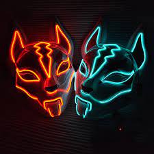 Check spelling or type a new query. Kitsune Led Mask Blue Purge Mask