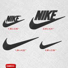 Download Now This Nike Logo Pack For Only 4 99 Movie Embroiderydesigns Embroiderydownload Embro Embroidery Design Download Embroidery Logo Nike Embroidery