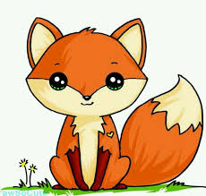 Pin By Miradore Liona On Dibujos Para Ninos Cute Fox Drawing Cute Kawaii Drawings Cute Sketches