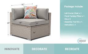 Maybe you would like to learn more about one of these? Cosiest Outdoor Furniture Add On Left Reservation Chair For Expanding Corner