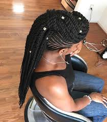 You can get funky, punky bangs by pinning them to the back with a swoop in the front within a matter of minutes. 23 Hot Marley Twist Hairstyles To Try Right Now Stayglam