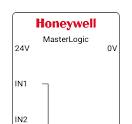 Honeywell MasterLogic ML200 2MLI-D21A PLC DIO, 8I ...