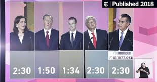 2 la primera ronda se llevó a cabo el domingo 18 de marzo de 2018. Mexico Un Debate Presidencial Que No Cambia Las Tendencias The New York Times