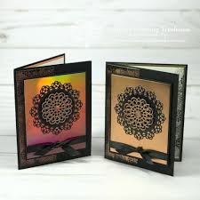 Sometimes when making a card, i wonder what it would have looked like in a different color or with a different pattern of designer series paper. Unique Card Making Ideas Doilies Foil Melissa S Crafting Treehouse