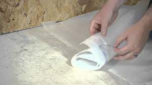 How To Install A Vapor Barrier Below Laminate Flooring Working On Flooring Youtube