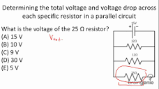 Physics 6.2.5.1 Determining the total voltage and voltage drop ...