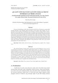 Mar 11, 2011 · apabila menurut kita artikel / karya tulis ilmiah populer tersebut telah siap, maka kita dapat memilih media massa yang tepat. Http Journal Uad Ac Id Index Php Channel Article Download 6355 3358