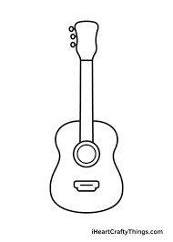 Guitar clip art by james2000 5 / 221. Guitar Drawing How To Draw A Guitar Step By Step