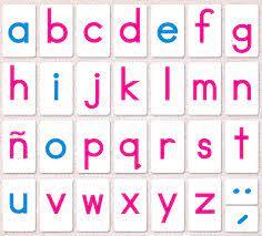 Alphabet is el alfabeto in spanish, but you can also say el abecedario which is a word made up of the first three letters of the alphabet (like saying abcs). Spanish Movable Alphabet Maitri Learning