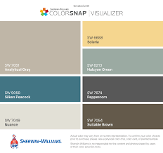 I Found These Colors With Colorsnap Visualizer For Iphone By Sherwin Willia Sherwin Williams Paint Colors Gray Paint Colors Sherwin Williams French Blue Paint