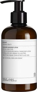 Evolve Organic Beauty Sunless Glow Body Lotion Ecco Verde Online Shop