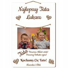 Życzymy tatusiom zdrowia, szczęścia, pociechy z rodziny, uśmiechu każdego dnia, radości i miłości ! Ramka Na Zdjecie Tabliczka Dla Taty Na Dzien Ojca 9358299237 Allegro Pl