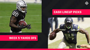 Hope this fantasy football video can help you guys out getting your fantasy leagues set up for yahoo fantasy! Yahoo Fantasy Football Picks Week 5 Nfl Dfs Lineup Advice For Cash Games Sporting News