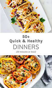 100 Quick Healthy Dinners 30 Minutes Or Less Jar Of Lemons Recipe Easy Healthy Dinners Quick Healthy Dinner Healthy Dinner