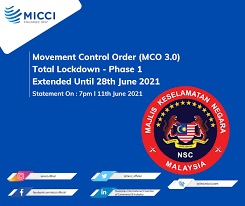 The announcement of a full lockdown in malaysia may sound like deja vu to anyone who's lived through the movement control order back in march 2020. Micci Malaysian International Chambers Of Commerce Industry