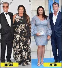 The actor posted a celebratory selfie of him and wife keely shaye smith in front of some of his paintings to celebrate her 57th birthday on. Pierce Brosnan Wife Weight Loss 2020 Keely Shaye Smith Lost Weight Idol Persona