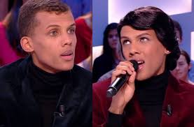 Stromae et ses freres et soeurs. November 2013 Clovis Marley