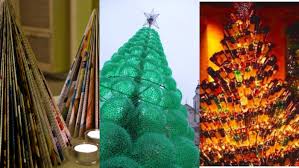 Membuat lampu dari botol bekas. 6 Pohon Natal Kece Yang Bisa Kamu Buat Sendiri Cukup Pakai Barang Bekas Ilmupedia Co Id